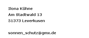 Kontaktdaten